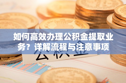 龙江如何高效办理公积金提取业务？详解流程与注意事项