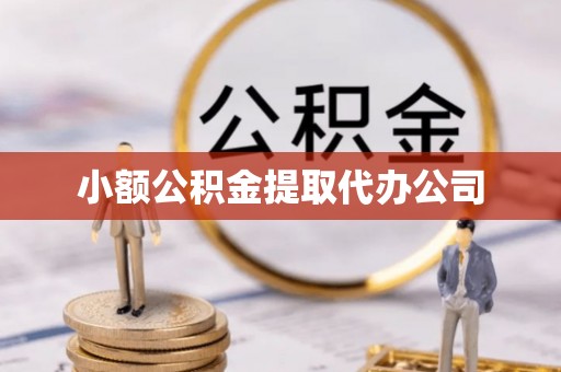 龙江小额公积金提取代办公司